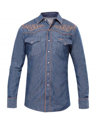 Rangers Western Shirt 013CA01 Denim chez Cornerstreet bien 