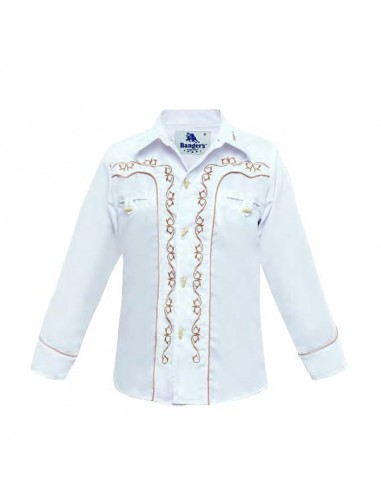 Camisa Charra Niño Blanco Découvrez la collection