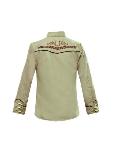 Camisa Charra Niño 011NO01 Khaki solde