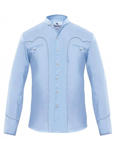 Camisa Cielo Charra Ranger's para Hombre destockage