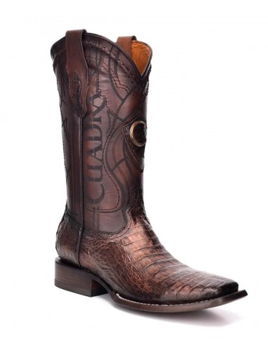 Cuadra Mens Square Toe Caiman Paris Cafe Cowboy Boot CU456 Comment ça marche