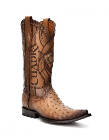 Cuadra Mens Genuine Ostrich Boots Flame Orix Venez découvrir notre 