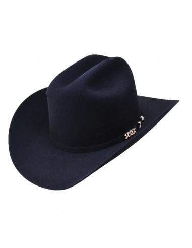 Serratelli Hat Company 100X Beaver Felt Comandant brillant des détails fins