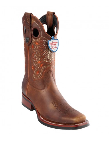 Wild West Boots Mens Rage Rodeo Honey Rubber Sole 819 solde