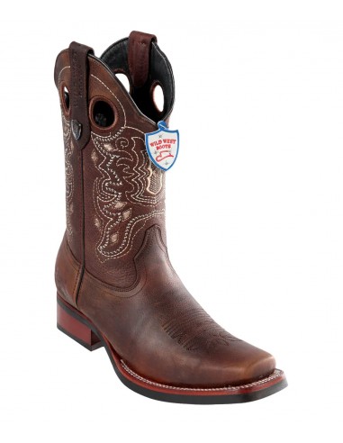 Wild West Boots Mens Rage Rodeo Walnut Rubber Sole 819 s'inspire de l'anatomie humaine