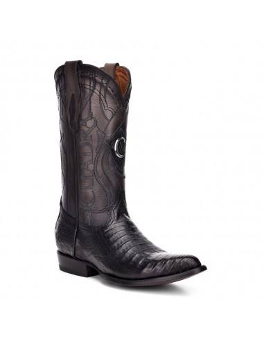 Cuadra Mens Fuscus Belly Traditional Western Cowboy Boots Black 2C1NFY CU422 prix pour 