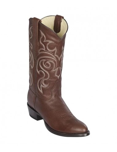 Los Altos Mens Boots H65 Round Toe Grisly - Brown pas cheres