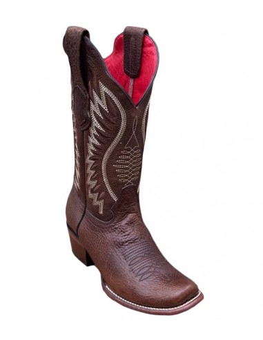 Los Altos Boots Womens Rage Walnut Narrow Square Toe en stock