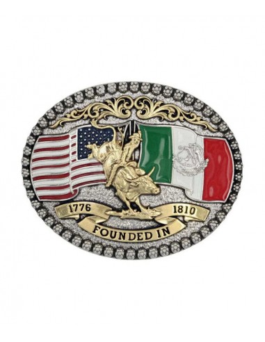 Montana Silversmiths Independence Founded Attitude Buckle livraison gratuite