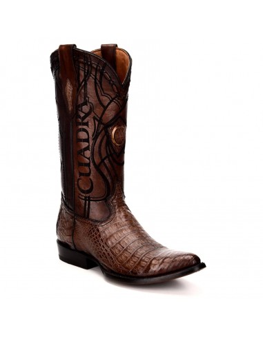 Cuadra Mens Fuscus Belly Traditional Western Cowboy Boots Paris Brown Amélioration de cerveau avec