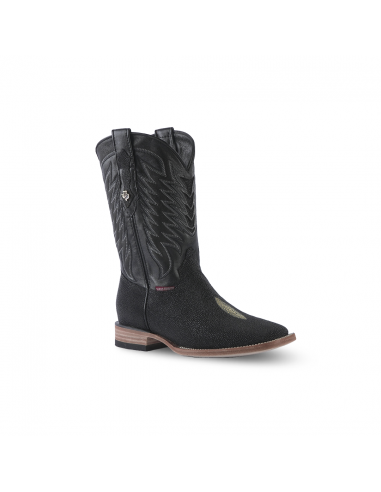 Texas Country Exotic Boot Stingray Black MA70 livraison gratuite