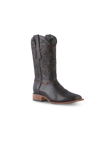 Texas Country Western Boot Isabella Tabaco Square Toe E639 les muscles