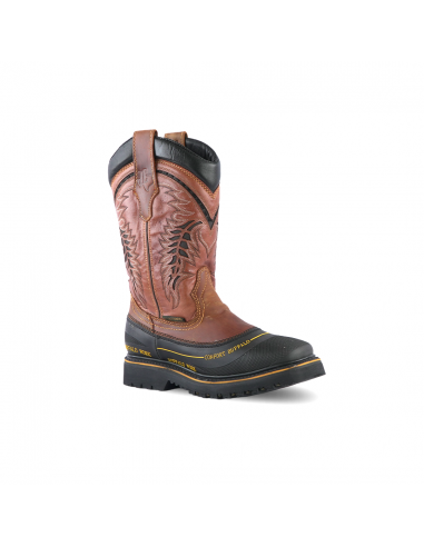 Texas Country Work Boot Crazy Miel 6048 Par le système avancé 