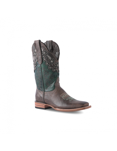 Texas Country Womens Western Boot Cedro Tabaco E387 À commander