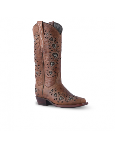 Texas Country Womens Western Boot Sierra Heart E757 plus qu'un jeu 