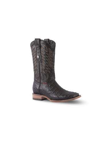 Texas Country Exotic Boot Lomo Caiman Kango Tabaco Square Toe LM10 votre restaurant rapide dans 