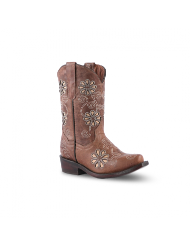 Texas Country Kids Western Girls Boots Sierra Orix B23 Napoles du meilleur 