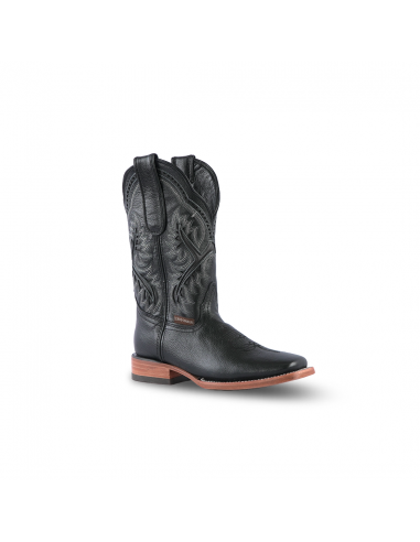 Texas Country Western Boot Barcelona Black Square Toe E422 le concept de la Pate a emporter 