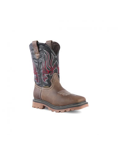 Texas Country Work Boot Crazy Tang 6015 Voir les baskets