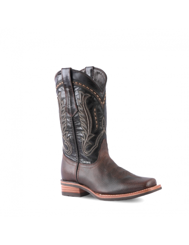 Texas Country  Western Boot Cheyenne Choco Rodeo Toe E28 l'achat 