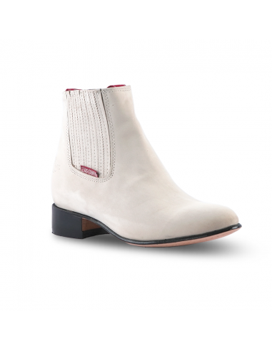 Classic Chelsea Boot Nobuck Perla Cuero E800 online