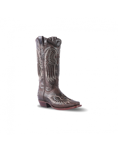 Texas Country Womens Western Boot Alexa Choco E324 Economisez 