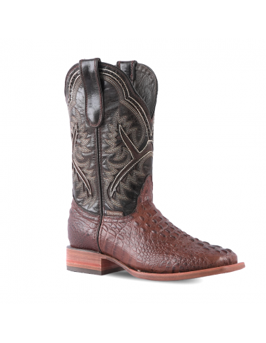 Texas Country Western Boot Fuscus Choco Square Toe E427 Venez acheter