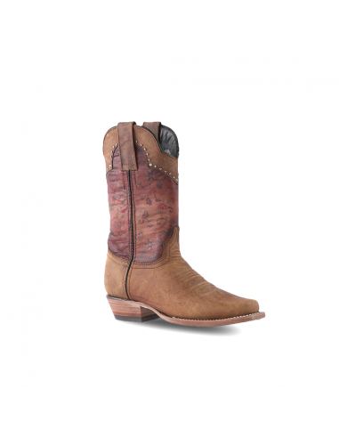 Texas Country Women's Western Boot Matcat Miel Frontier Toe E734 En savoir plus