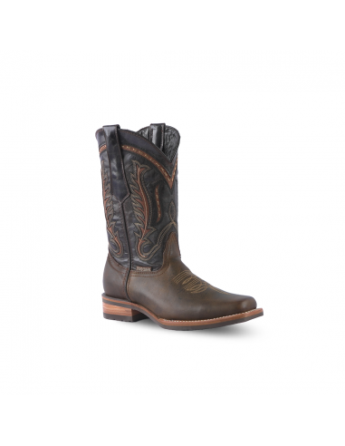 Texas Country Western Boot Azkar Tan Rodeo Toe E28 la livraison gratuite