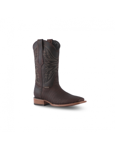 Texas Country Western Boot Navajeado Olas Moka Square Toe E627 online