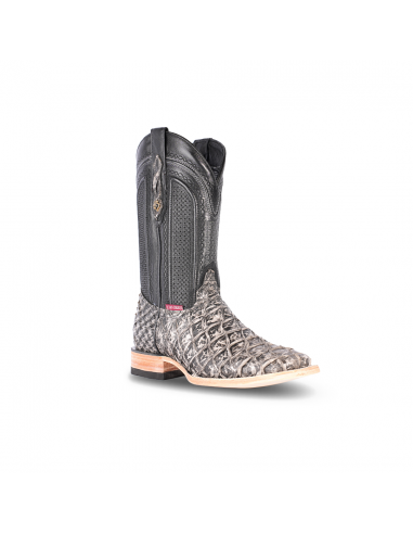 Texas Country Exotic Boot Pez Hueso Rustico PZ60 prix