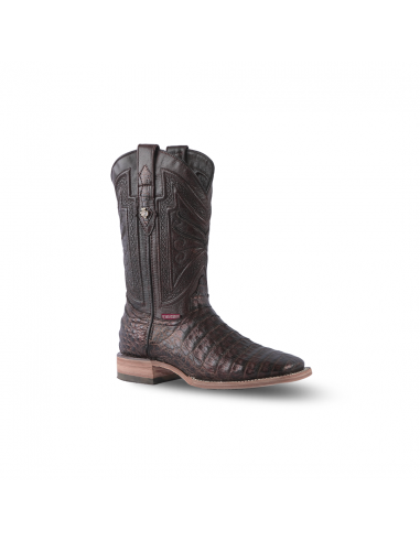 Texas Country Exotic Boot Caiman Belly Paris Square Toe CBP03 en linge