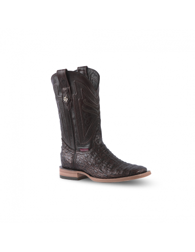 Texas Country Exotic Boot Lomo Caiman Black Cherry LM10 une grave pollution 