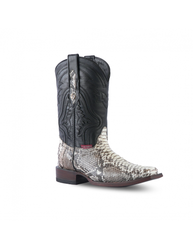 Texas Country Exotic Boot Python Natural Rodeo toe Découvrez la collection