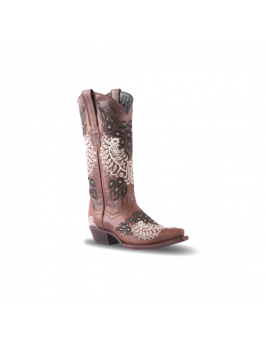 Texas Country Women's Western Boot Savat Choco E304 pas cheres