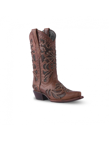 Texas Country Womens Western Boot Cater Tabaco E755 2 - 3 jours ouvrés.