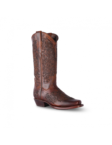 Texas Country Womens Western Boot Isabella Ladrillo E753 de l' environnement