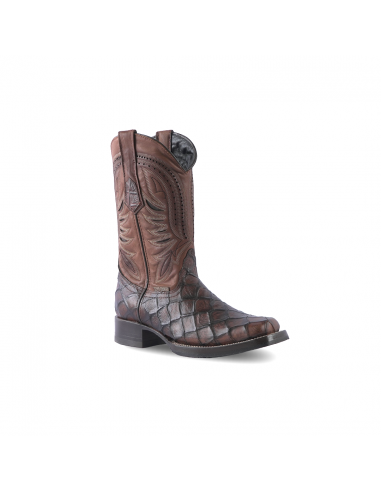 Texas Country Western Boot Pez Choco Mun Rodeo Toe E687 Livraison rapide